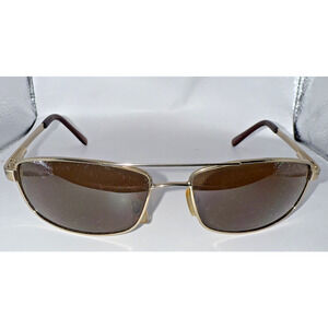 Dockers D1224 Vintage Gold/Brown Pilot Aviator Sunglasses Adult Unisex Classic